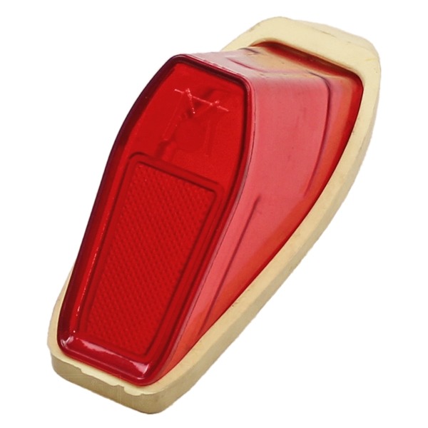 Achterlicht Glas MBK/Mobilette Rood Elec