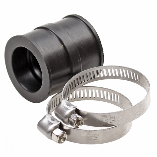 Spruitstuk Aanzuig Rubber Scooter 17/19mm SP