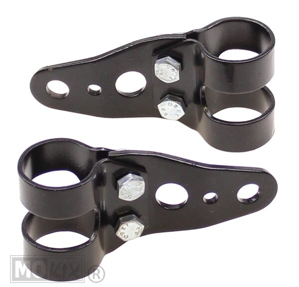 Koplamp-Haak SET UNI 26-28mm Zwart (2)