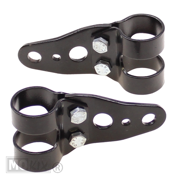 Koplamp-Haak SET UNI 26-28mm Zwart (2)