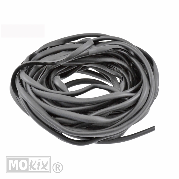 Rubber Strip Windscherm 12 Meter Zwart