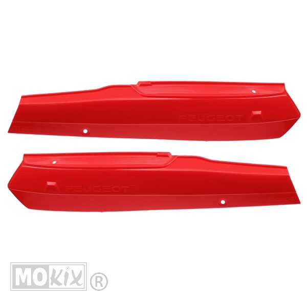 Zijkappen SET Peugeot 103 MVL/SP Rood