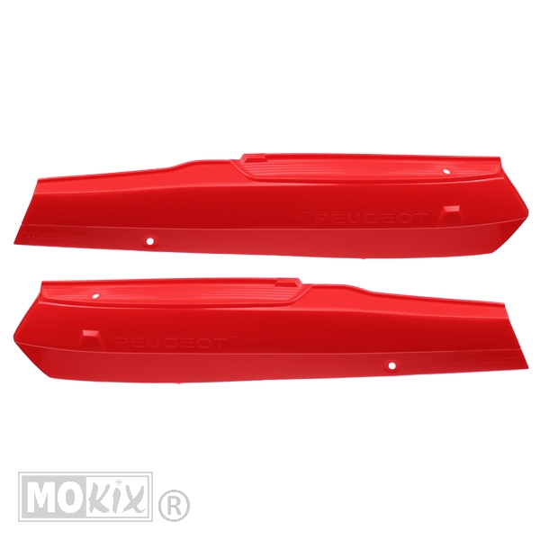Zijkappen SET Peugeot 103 MVL/SP Rood
