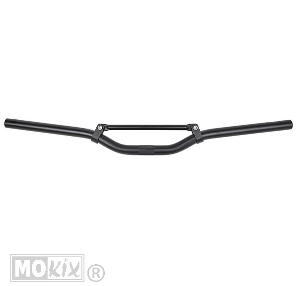 Stuur Scooter Aluminium MAT Zwart - Supertec
