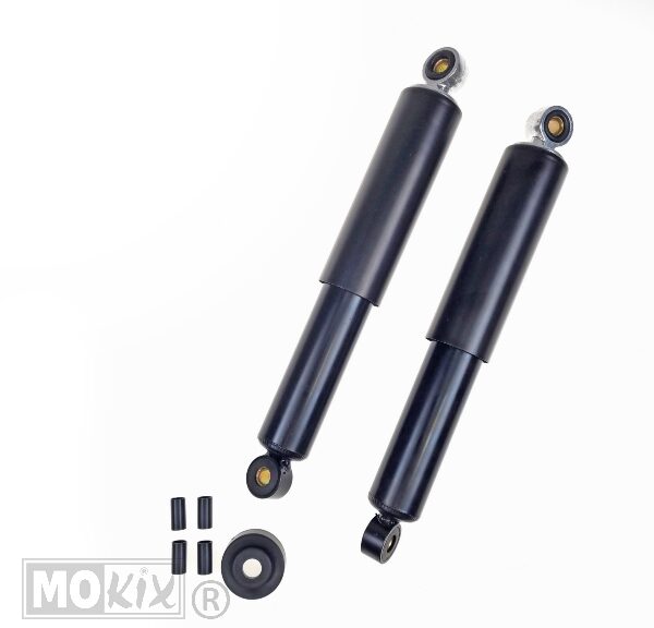 Schokbrekerset UNI Classic Zwart Huls 310mm