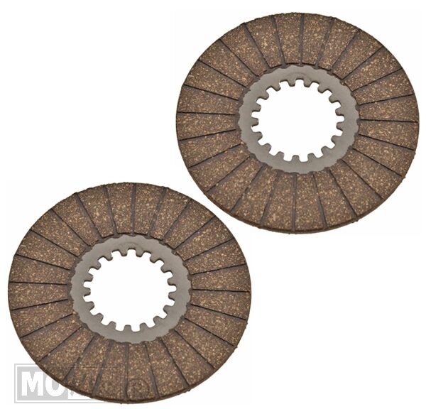 Koppelingsplaat Sachs 2/3/4V (set2 ) 3.5mm SP