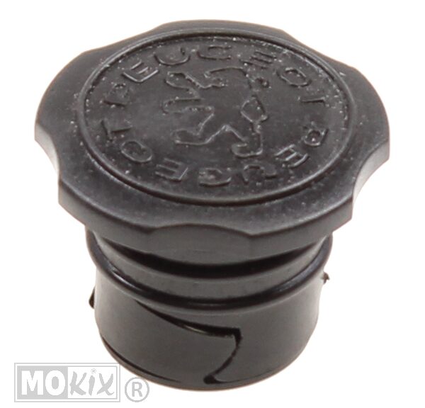 Tankdop Peugeot 103 30mm (Zonder Meter) Zwart