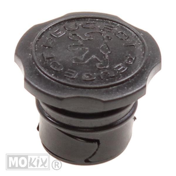 Tankdop Peugeot 103 30mm (Zonder Meter) Zwart