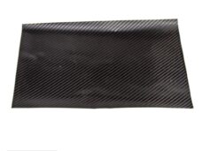 Stickervel Carbon 25x35cm MAT Zwart