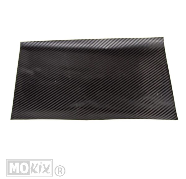 Stickervel Carbon 25x35cm MAT Zwart