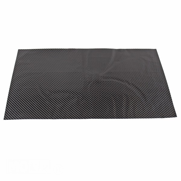 Stickervel Carbon 50x35cm MAT Zwart