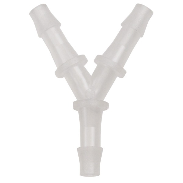 Slangverbinder Y-Stuk 4.8mm Doorzichtig (1) - Bollard