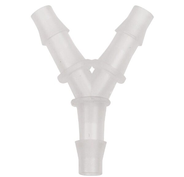 Slangverbinder Y-Stuk 6.4mm Doorzichtig (1) - Bollard