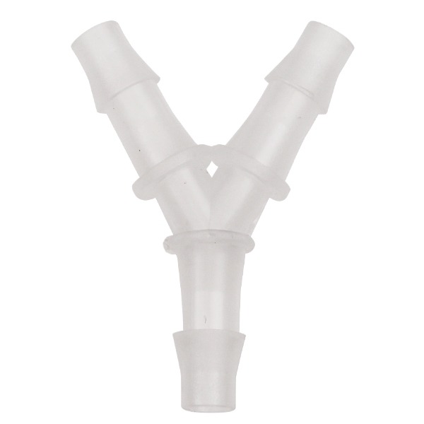 Slangverbinder Y-Stuk 6.4mm Doorzichtig (1) - Bollard