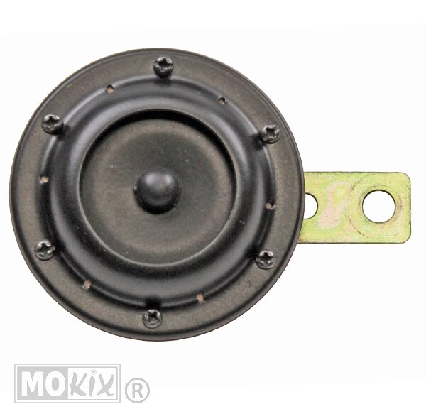 Claxon  6V Wisselstroom Zwart