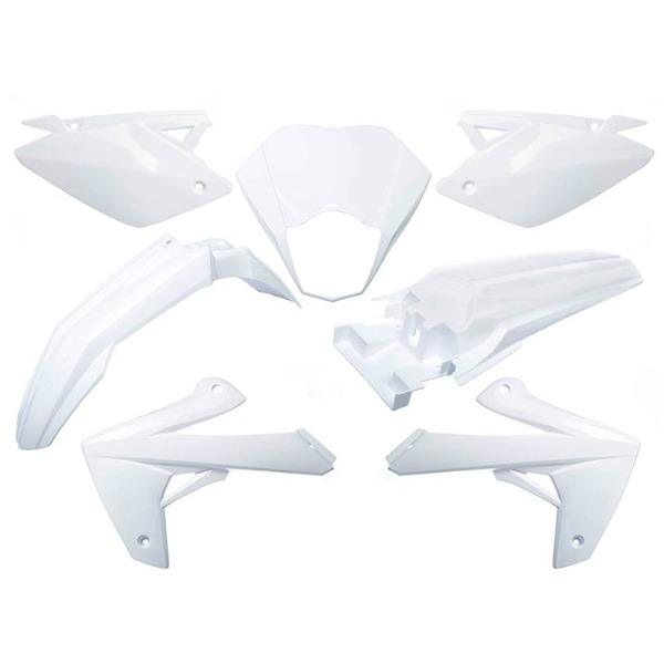 Plaatwerk KIT Rieju MRT 2009-2021 WIT 7delig - MKX