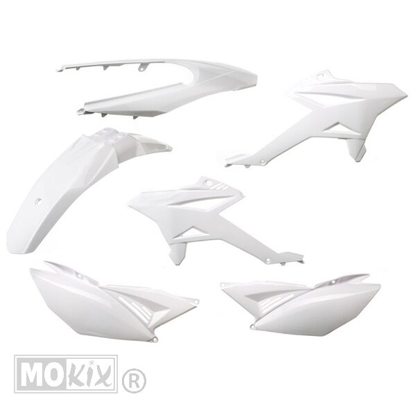 Plaatwerk KIT Beta RR50 2011-2020 WIT 6delig - MKX