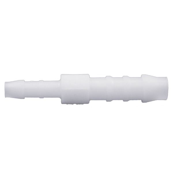 Slangverbinder 6mm > 4mm WIT (1)