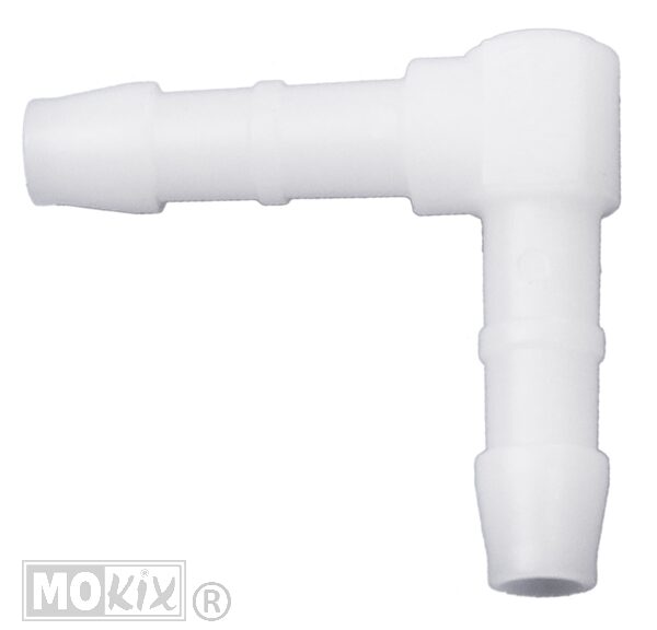Slangverbinder Haaks 90gr 4mm WIT (1)