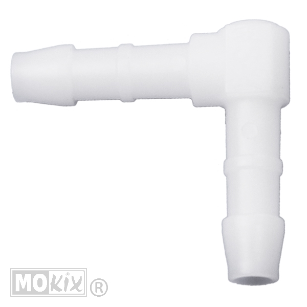 Slangverbinder Haaks 90gr 4mm WIT (1)