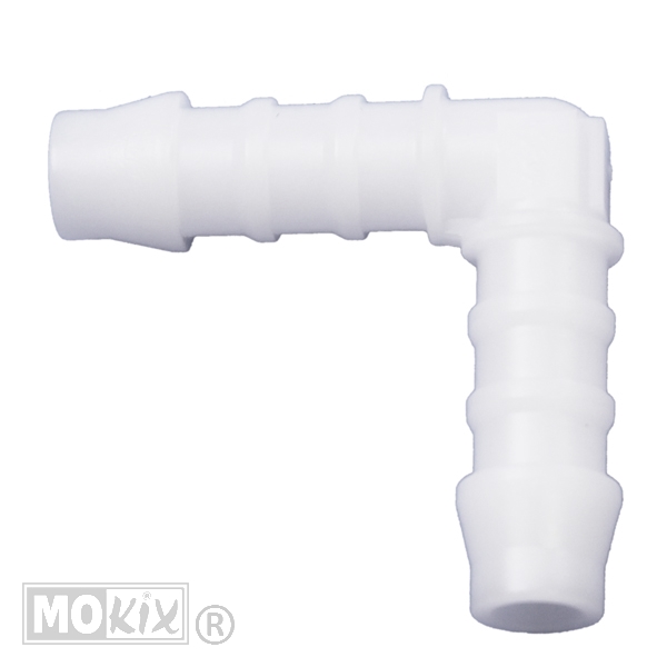 Slangverbinder Haaks 90gr 8mm WIT (1)