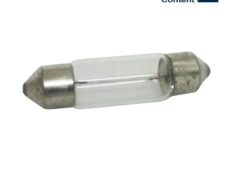 Lamp T  8x36 12V  3W        Buis (10)
