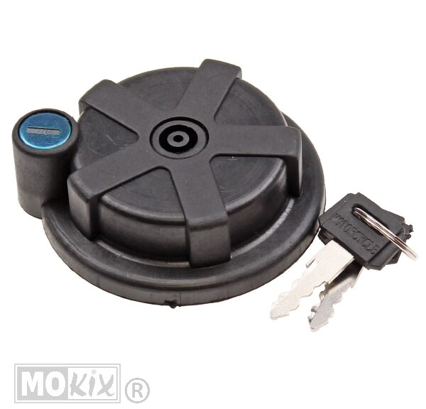9457 TANKDOP + SLOT YAMAHA DTMX ZWART