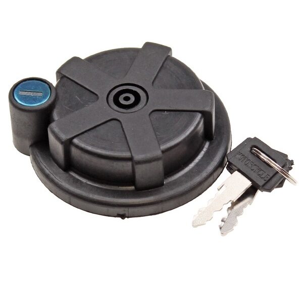Tankdop Yamaha Dtmx Zwart + Slot - Supertec