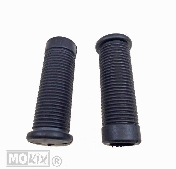 94580 VOETSTEUN-RUBBER TOMOS 22mm ZWART SET