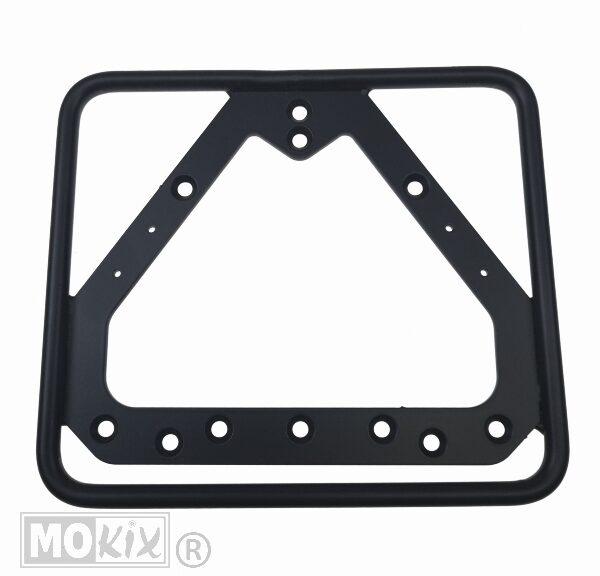 Kentekenplaathouder 145x125 Retro MAT Zwart