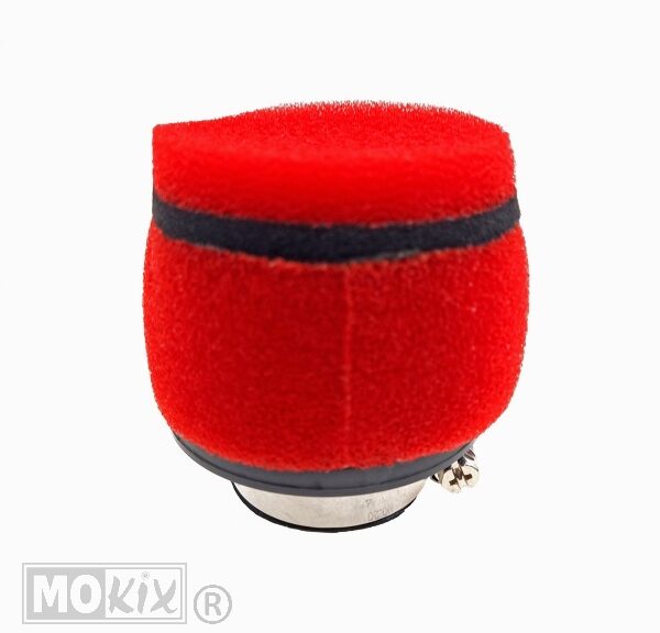 Powerfilter Foam Racing Klein Rood 28/35mm ST - Supertec