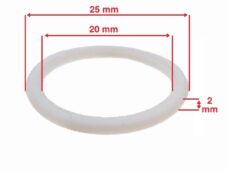 Begrenzingring (PVC) 20x25x2 Piaggio/China 4T (1) - Supertec