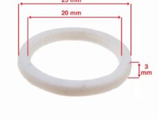 Begrenzingring (PVC) 20x25x3 Piaggio/China 4T (1) - Supertec