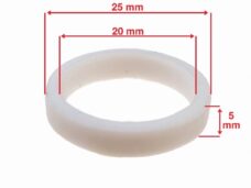 Begrenzingring (PVC) 20x25x5 Piaggio/China 4T (1) - Supertec
