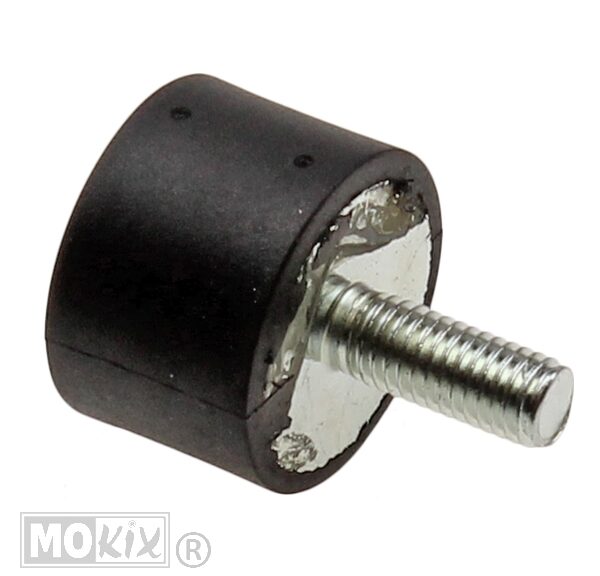 Uitlaat Rubber/Silentblock M8/M8 30x30 - Silex