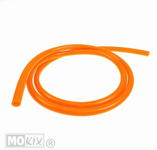 Benzineslang 5x8 Neon Oranje PVC 100cm - Supertec