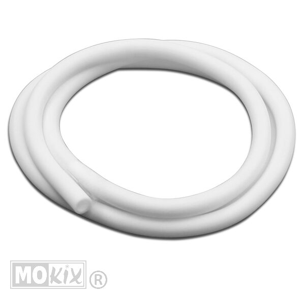 Benzineslang 5x8 WIT PVC 100cm - Supertec