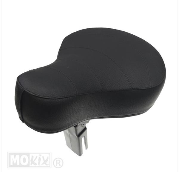 Zadel Vespa Ciao Vierkante PEN STD Zwart