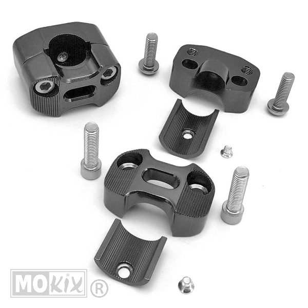 Stuurklem SET Universeel Enduro Oversize 28.6mm - Supertec