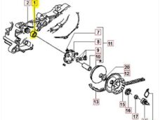 Vulring Koppeling Piaggio 2T 26x15x5.5 (1)