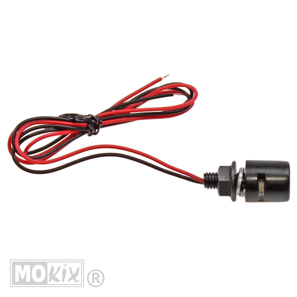 Kentekenplaatverlichting Schroef LED 12V Zwart