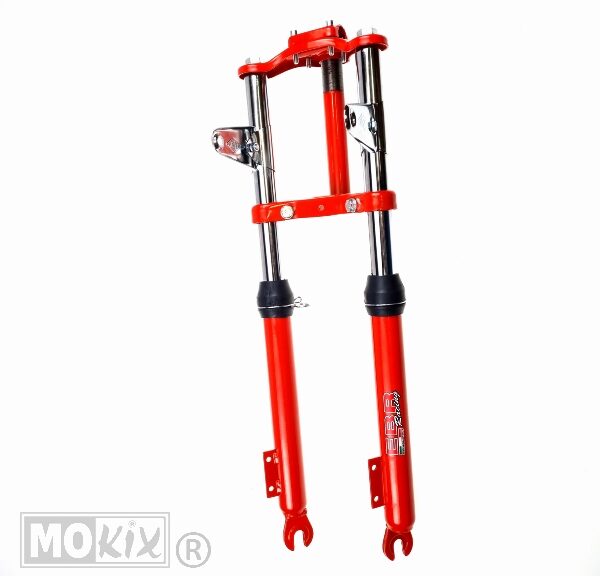 Voorvork Puch Maxi DIK Standaard 445 Rood EBR