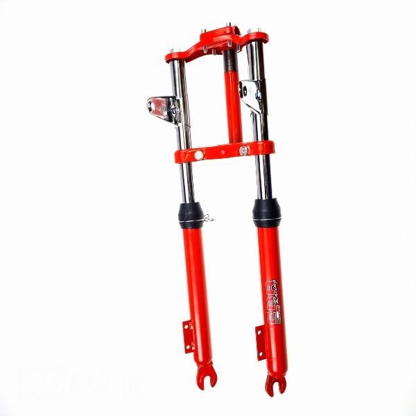 Voorvork Puch Maxi DIK Standaard 445 Rood EBR