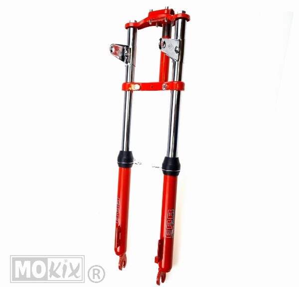 Voorvork Puch Maxi DIK +10cm 540 Rood EBR
