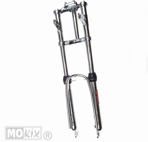 Voorvork Puch Maxi DIK +10cm 540 Versterkt Chroom - EBR