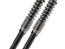 Schokbreker SET DIK 10mm Imca 300mm Zwart/Chroom