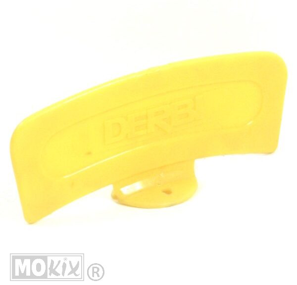Gele Plaat Derbi PVC Voet
