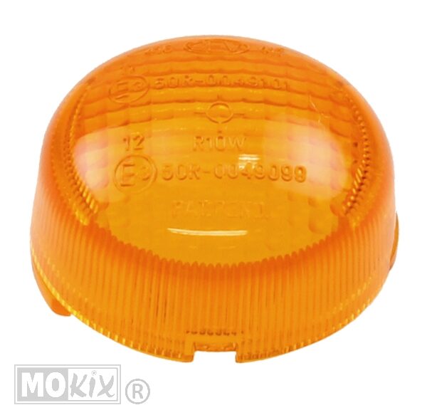94719 RAW-BOL GLAS CEV OVAAL (KLIK) ORANJE L.V/R.A CE