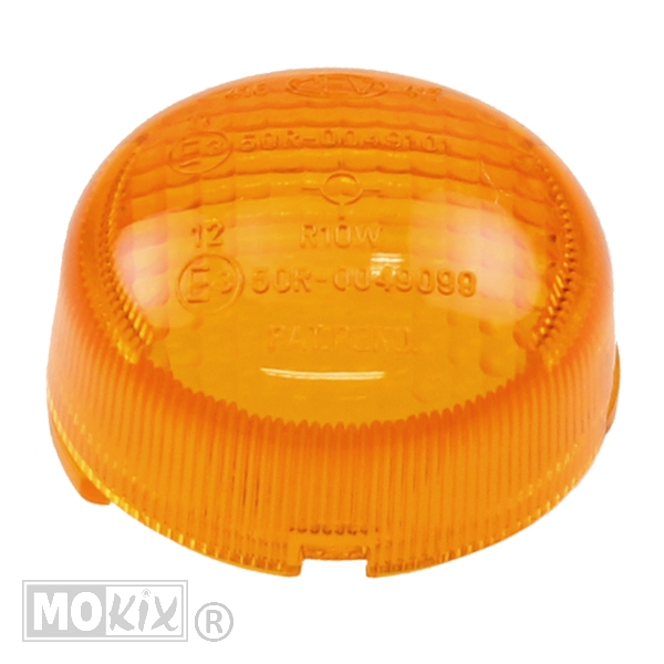 RAW-BOL Glas CEV Ovaal (Klik) Oranje L.V/R.A CE