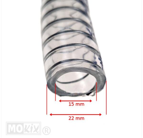 Koelslang Yamaha Aerox 15x22mm 115cm - Supertec